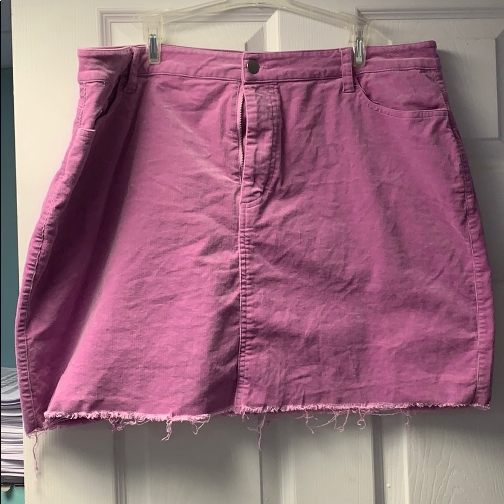 Forever 21 corduroy mini skirt 3x